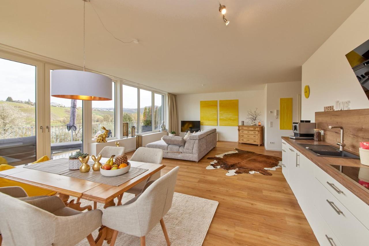 Mittelmosel Panorama Ferienwohnung Kinheim Exteriör bild