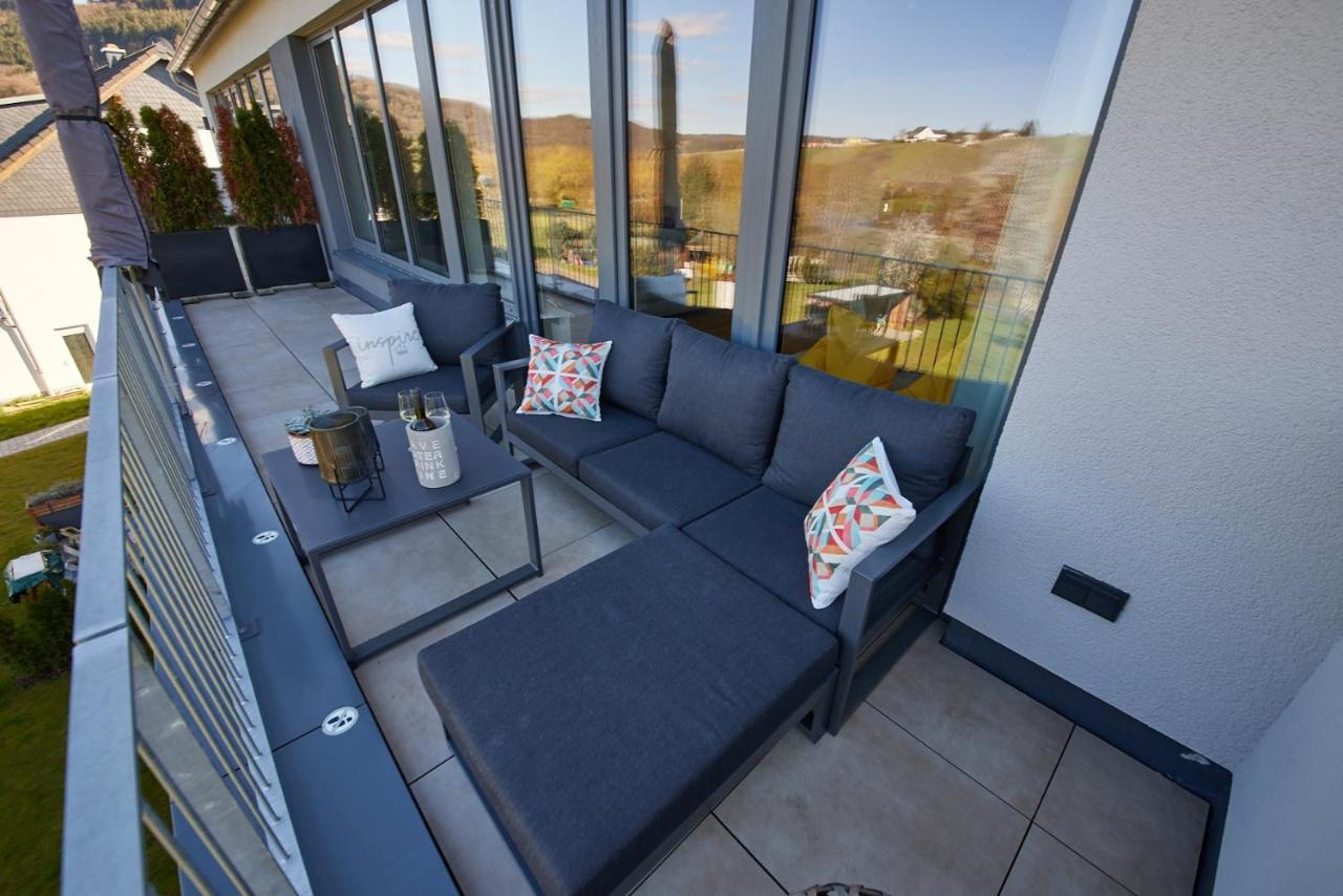 Mittelmosel Panorama Ferienwohnung Kinheim Exteriör bild